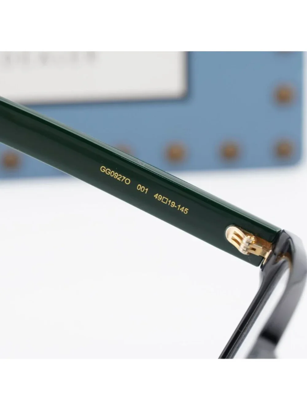 Gucci GG0927O 001 Eyeglasses Black 49mm Square Frame